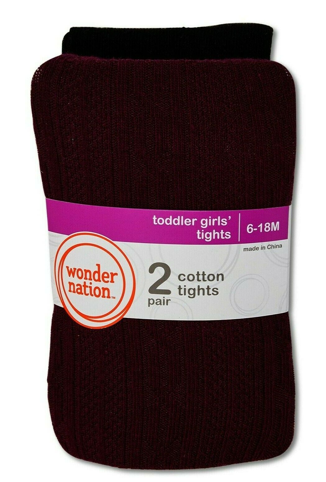 Infant Toddler Girl Wonder Nation 2 Pack Sizes 6 -18 Months Sweater Tights