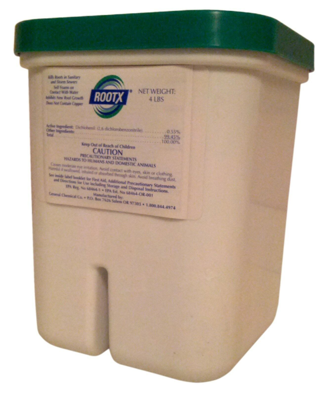 Rootx 4 Pound Jar Root Killer For Sewer Drain Pipes Plumbing Pipe Cleaner