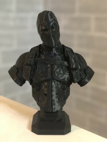3d Printed Deadpool Bust - 9” Tall - High Detail