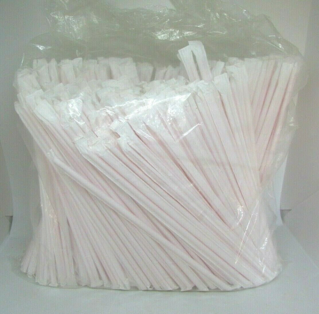 New Individually Wrapped Plastic Straws, Approximately 200+