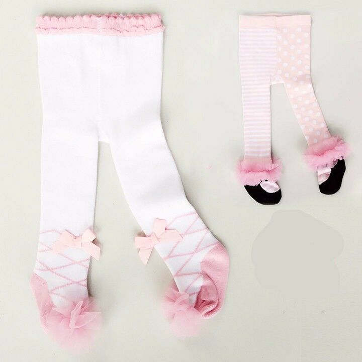 Baby Infant Girls Cotton Soft Princess Lace Spring Fall Pantyhose Tights